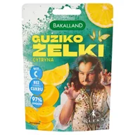 Żelki - Bakalland Kleks Guziko żelki cytrynowe 34 g - miniaturka - grafika 1