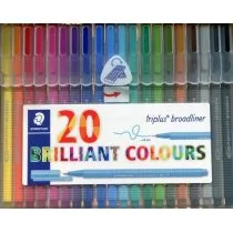 Staedtler broadliner triplus 338 SB20 - Pozostałe akcesoria dla plastyków - miniaturka - grafika 1