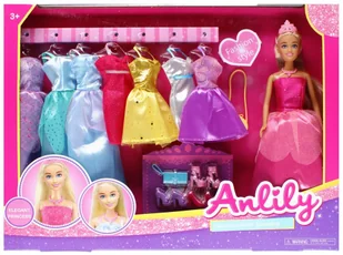 Lalka 29Cm Z Akcesoriami Szafa - Lalki dla dziewczynek - miniaturka - grafika 1