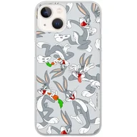 Etui i futerały do telefonów - ERT GROUP etui na telefon Iphone 13 MINI, case oryginalny i oficjalnie licencjonowany przez Looney Tunes, wzór Bugs 013, optymalnie dopasowane, plecki z TPU częściowo przeźroczyste - miniaturka - grafika 1
