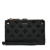 Portfele - Duży Portfel Damski Aldo Illori 13863783 Czarny - miniaturka - grafika 1