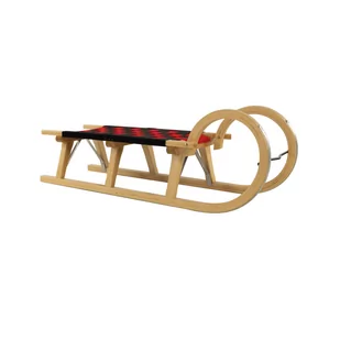Sanki drewniane Drewmax AD322/3M 110 cm - Sanki i ślizgacze - miniaturka - grafika 1