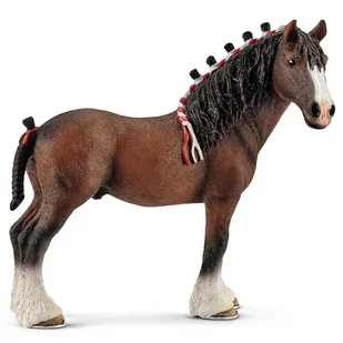 Schleich Farm World - Figurka koń rasy clydesdale wałach, figurka dla dzieci 3+ - Figurki dla dzieci - miniaturka - grafika 1