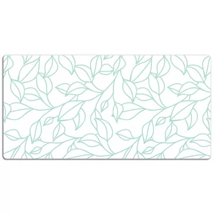 Podkładka na biurko z nadrukiem Rysowane rośliny 120x60 cm - Podkładki na biurko - miniaturka - grafika 1