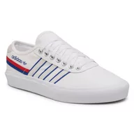 Sneakersy damskie - adidas Buty Delpala FV0639 Ftwwht/Scarle/Royblu - miniaturka - grafika 1