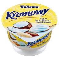 Kefiry, jogurty, maślanki - Bakoma Jogurt kremowy kokos migdał - miniaturka - grafika 1