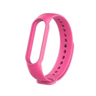 Akcesoria do smartwatchy - Beline pasek Mi Band 5 różowy/pink - miniaturka - grafika 1