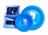 Zestawy naczyń dla dzieci - ZESTAW SZTUĆCÓW I NACZYŃ FROZEN DISNEY KRAINA LODU - miniaturka - grafika 1