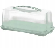 Pojemniki kuchenne - Rotho Pudełko Pojemnik na ciasto keksówke zielony - miniaturka - grafika 1