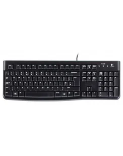 LOGITECH K120 Corded Keyboard Kolor: CZARNY USB CZE-SKY QWERTZ - Klawiatury - miniaturka - grafika 1