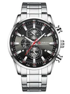 Zegarki męskie - ZEGAREK MĘSKI CURREN 8351 (zc022b) CHRONOGRAF +BOX - miniaturka - grafika 1