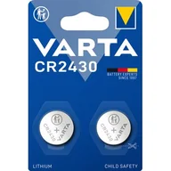 Baterie i akcesoria - Varta 6430101402 - 2 szt. Bateria litowa guzikowa ELECTRONICS CR2430 3V - miniaturka - grafika 1