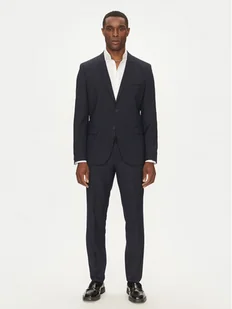HUGO Garnitur Arti/Hesten232X 50533268 Granatowy Extra Slim Fit - Garnitury - miniaturka - grafika 1