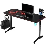 Biurka gamingowe - Ultradesk FRAG czerwony - miniaturka - grafika 1