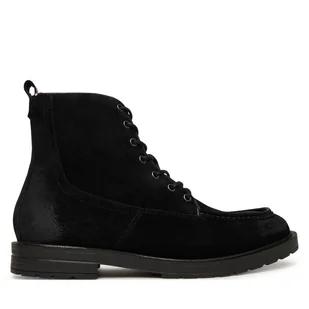 Trzewiki Tommy Hilfiger Cleated W Moc FM0FM05599 Czarny - Botki męskie - miniaturka - grafika 1