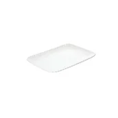 Talerze - Taca Do Serwowania 27 X 19 Cm Momenti La Porcellana Bianca - miniaturka - grafika 1