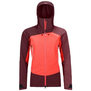 Kurtka damska Ortovox W's Westalpen Softshell Jacket Rozmiar: L / Kolor: czerwony - Kurtki i kamizelki sportowe damskie - miniaturka - grafika 1