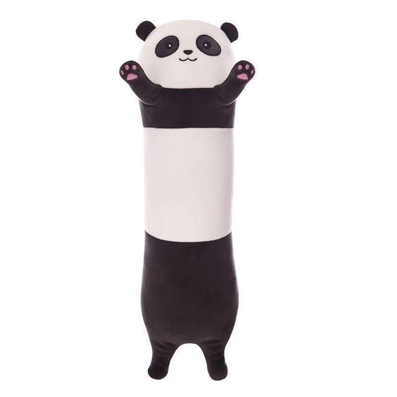 PLUSZOWA PODUSZKA PRZYTULANKA PANDA 50 CM – DŁUGA MASKOTKA DO SPANIA I PRZYTULANIA