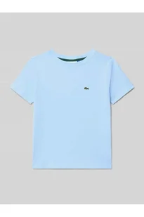 T-shirt o kroju regular fit z czystej bawełny model CORE TEE - Lacoste - Koszulki i topy damskie - miniaturka - grafika 1