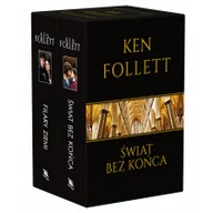 Powieści historyczne i biograficzne - Albatros Ken Follett Filary ziemi / Świat bez końca. Pakiet - miniaturka - grafika 1