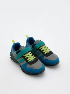 Reserved - Kolorowe sneakersy - ciemnoszary - Buty dla chłopców - miniaturka - grafika 1