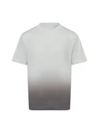 Koszulki męskie - Tom Tailor Denim Koszulka męska - Colour Run Mężczyźni Bawełna szary jednolity, S - miniaturka - grafika 1