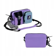 Nerki - TOREBKA CROSSBODY TORBA NA RAMIE FIOLETOWA MŁODZIEŻOWA KITE - miniaturka - grafika 1