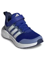Buty dla dziewczynek - adidas Buty Fortarun 2.0 Cloudfoam Sport Running Elastic Lace Top Strap Shoes HP5452 Niebieski - miniaturka - grafika 1