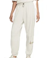 Spodnie sportowe damskie - Spodnie Nike Oversized Fit Swoosh High Rise DM6205030 XS - miniaturka - grafika 1
