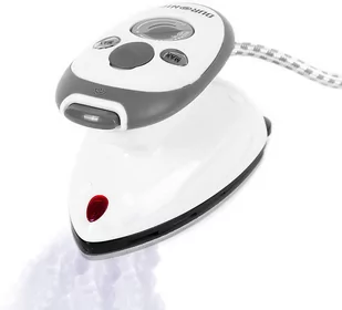 Duronic SI2 WE Żelasko turystyczne Mini żelazko 375W | przenośne żelazko | szczotka do kurzu| żelazko parowe| - Akcesoria turystyczne - miniaturka - grafika 1