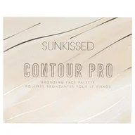 Bronzery i konturowanie twarzy - Sunkissed, Contour Pro, Brązująca paleta do twarzy - miniaturka - grafika 1