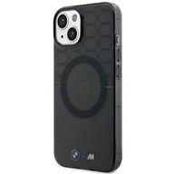 Etui i futerały do telefonów - Etui BMW BMHMP14MHGPK iPhone 14 Plus 6.7" szary/grey Pattern MagSafe - miniaturka - grafika 1