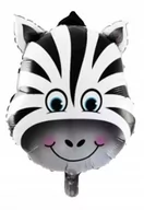 Baby shower i roczek - BALON URODZINY ROCZEK ZEBRA WILD ONE PRZYJĘCIE - miniaturka - grafika 1