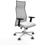 Fotele i krzesła biurowe - Krzesło Biurowe Piqueras y Crespo B2D086G Biały - miniaturka - grafika 1