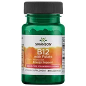 Suplementy diety - Vitamin B12 with Folate (60 tabl.) - miniaturka - grafika 1