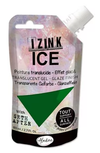 Aladine Farba Izink ICE Zielona 80 ml Ala80379 - Przybory szkolne - miniaturka - grafika 1