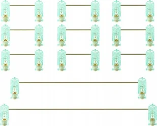 Akko AKKO Screw-in Stabilizers - mint - Gadżety dla graczy - miniaturka - grafika 1