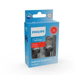 Philips Ultinon Pro7000 SI 11066RU70X2 Doskonała jasność, bezpieczniejsza jazda - Żarówki samochodowe - miniaturka - grafika 1