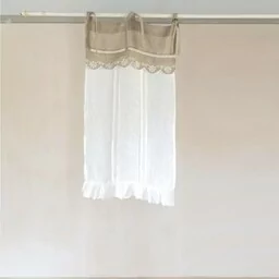 Lniana Zazdrostka Prowansalska Blanc Mariclò - Zasłony - miniaturka - grafika 1