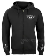 Bluzy męskie - bluza AMENOMEN - SATAN LOVES ME rozpinana, z kapturem (OMEN057CR)-L - miniaturka - grafika 1