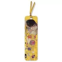 Flame Tree Zakładka do książki BKMK18 Pocałunek Gustav Klimt - Zakładki do książek - miniaturka - grafika 1