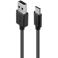 Huby USB - ACME EUROPE Kabel USB 2.0 CB1041 A/M C/M 1m czarny 504428 - miniaturka - grafika 1