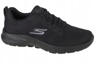 Buty sportowe męskie - Męskie sneakers Skechers Go Walk 216209-BBK r.44 - miniaturka - grafika 1