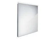 Lustra - Nimco Lustra - Lustro z oświetleniem LED, 60x70 cm, aluminium ZP 8002 - miniaturka - grafika 1