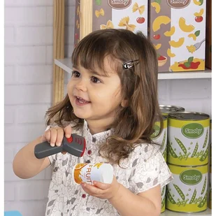 Smoby Kasa elektroniczna ze skanerem mała 350113 - Zabawy w naśladowanie dorosłych - miniaturka - grafika 5