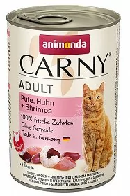 Animonda Cat Carny Adult indyk i krewetki 400g - Mokra karma dla kotów - miniaturka - grafika 1