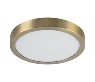 Lampy sufitowe - Prezent 49060 - LED Plafon LENYS LED/22W/230V 4000K śr. 22,5 cm mosiądz - miniaturka - grafika 1