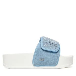 Klapki Liu Jo Mykonos 04 BA5099 TX474 Niebieski - Klapki i japonki damskie - miniaturka - grafika 1