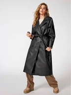 Płaszcze damskie - ONLY Trencz 15294002 Czarny Regular Fit - miniaturka - grafika 1