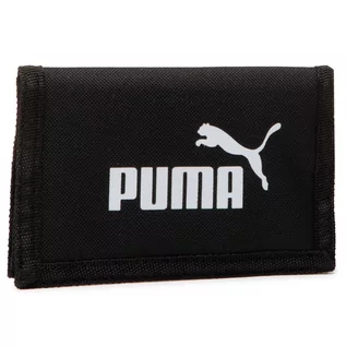 Portfele - Puma Duży Portfel Męski Phase Wallet 075617 01 Black - grafika 1